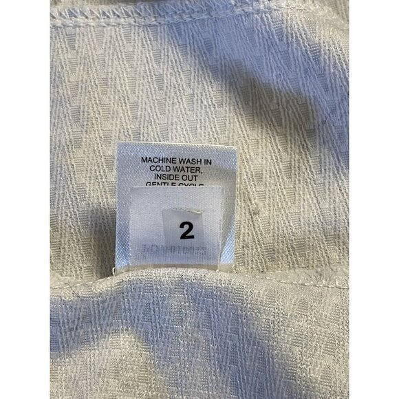Bette & Court Celeste Print Women's Golf Polo SPF 50 M Zip Mock Neck Sleeve Logo - Picture 6 of 9